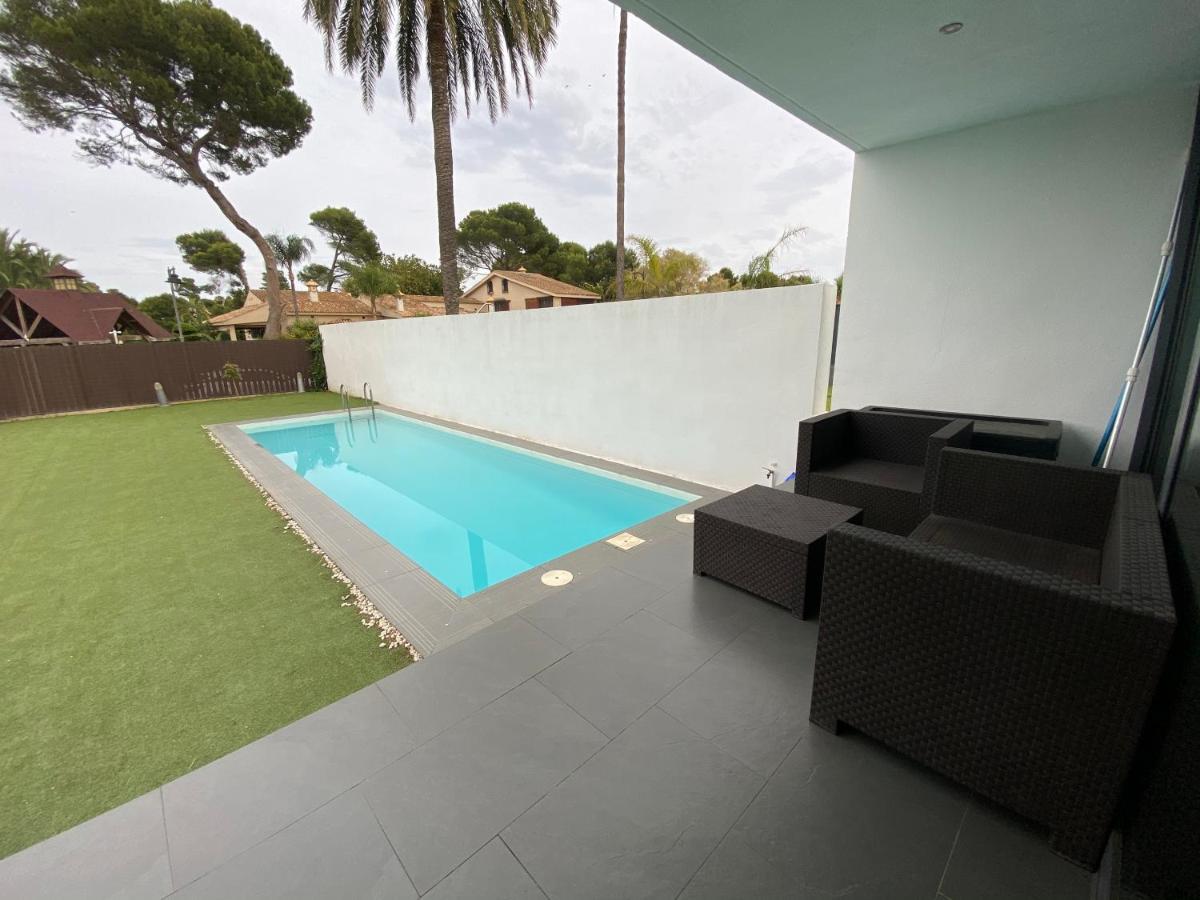 Modern Villa With Private Pool/ 400M To The Beach Grao de Castellon Luaran gambar