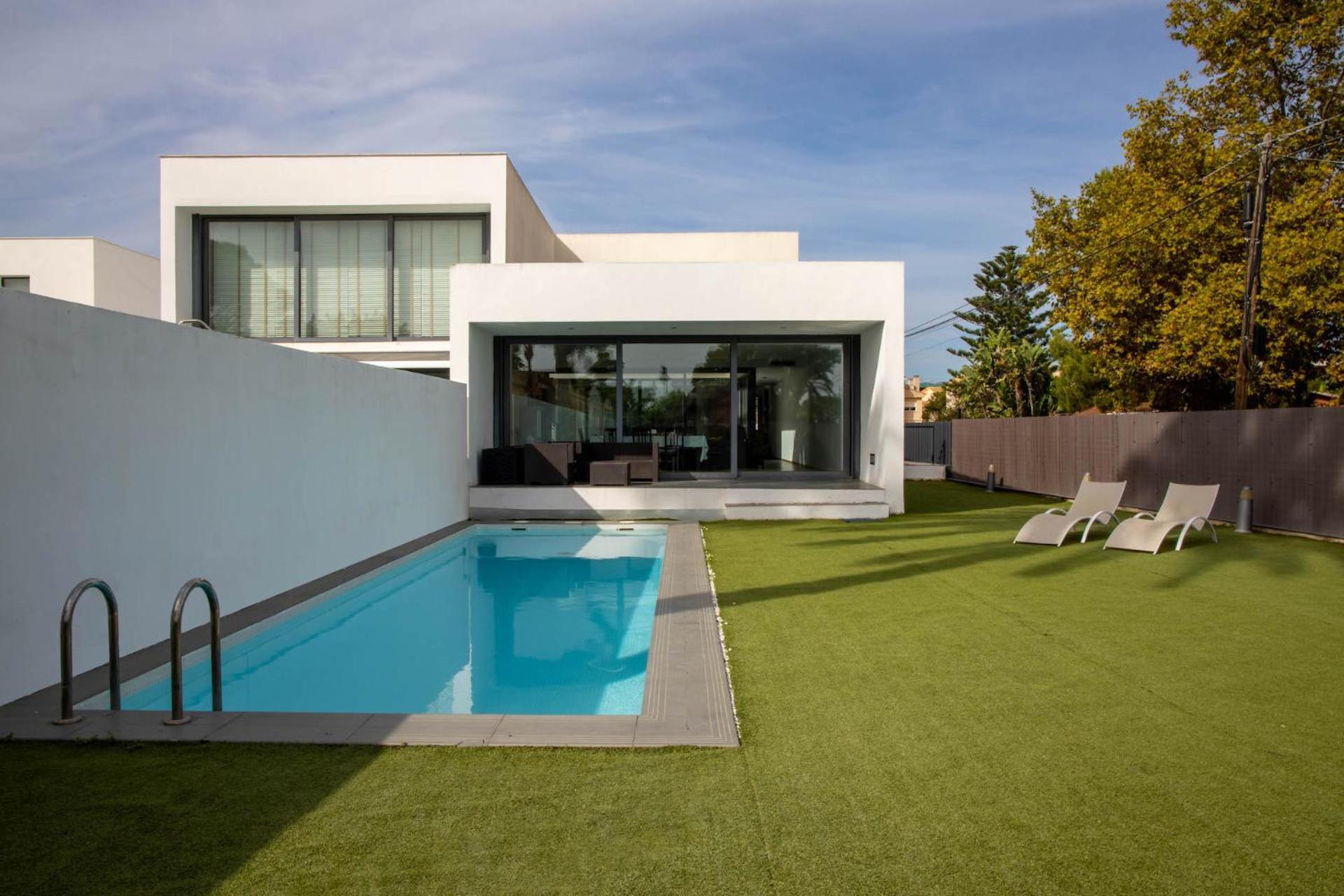 Modern Villa With Private Pool/ 400M To The Beach Grao de Castellon Luaran gambar