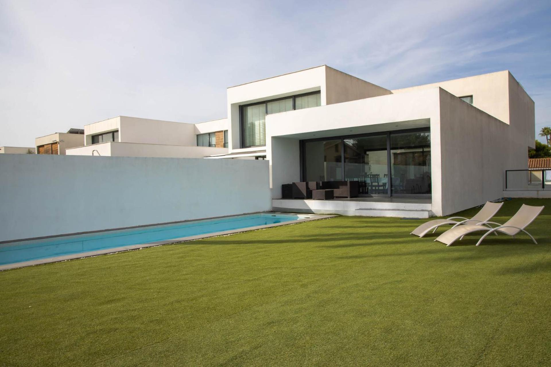 Modern Villa With Private Pool/ 400M To The Beach Grao de Castellon Luaran gambar