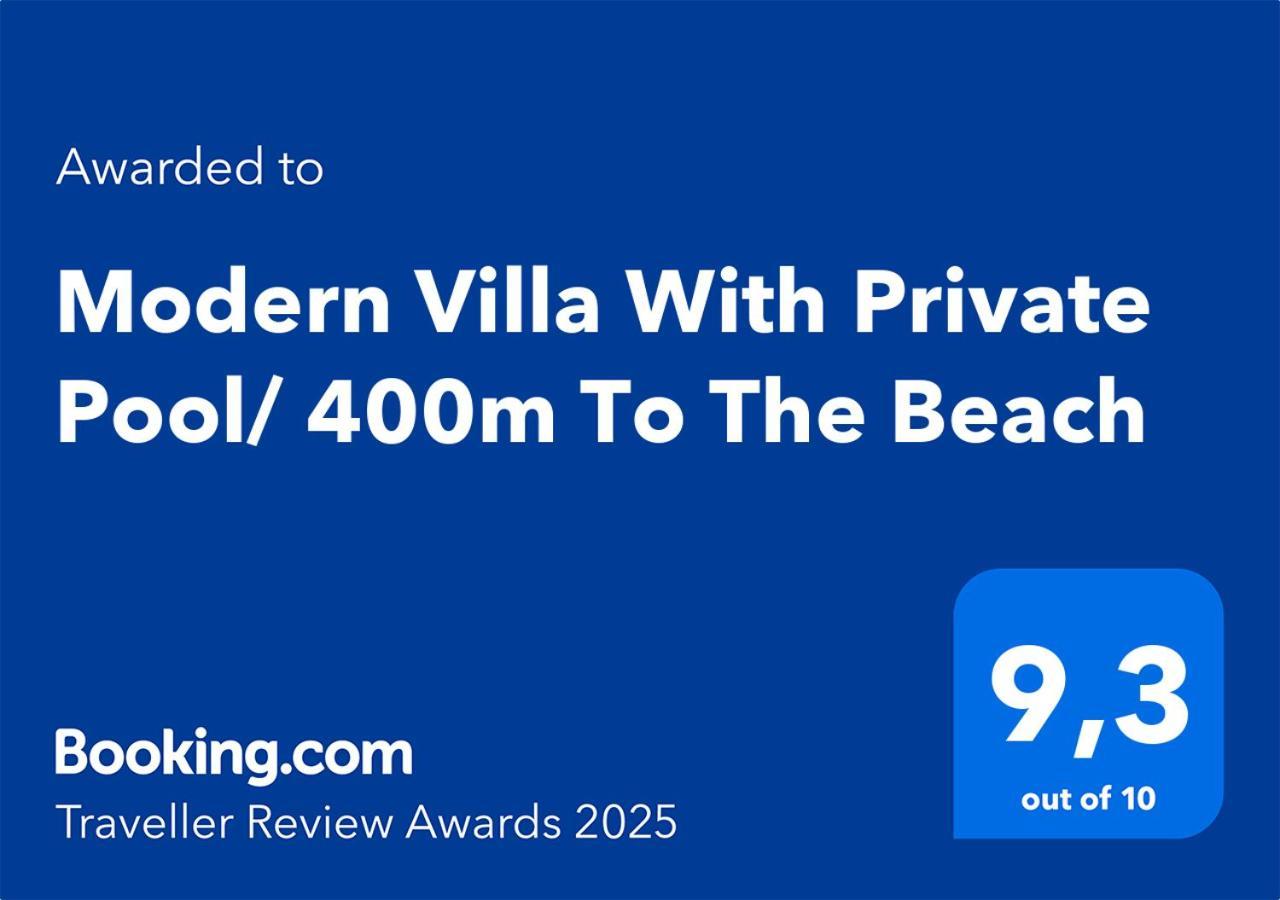 Modern Villa With Private Pool/ 400M To The Beach Grao de Castellon Luaran gambar